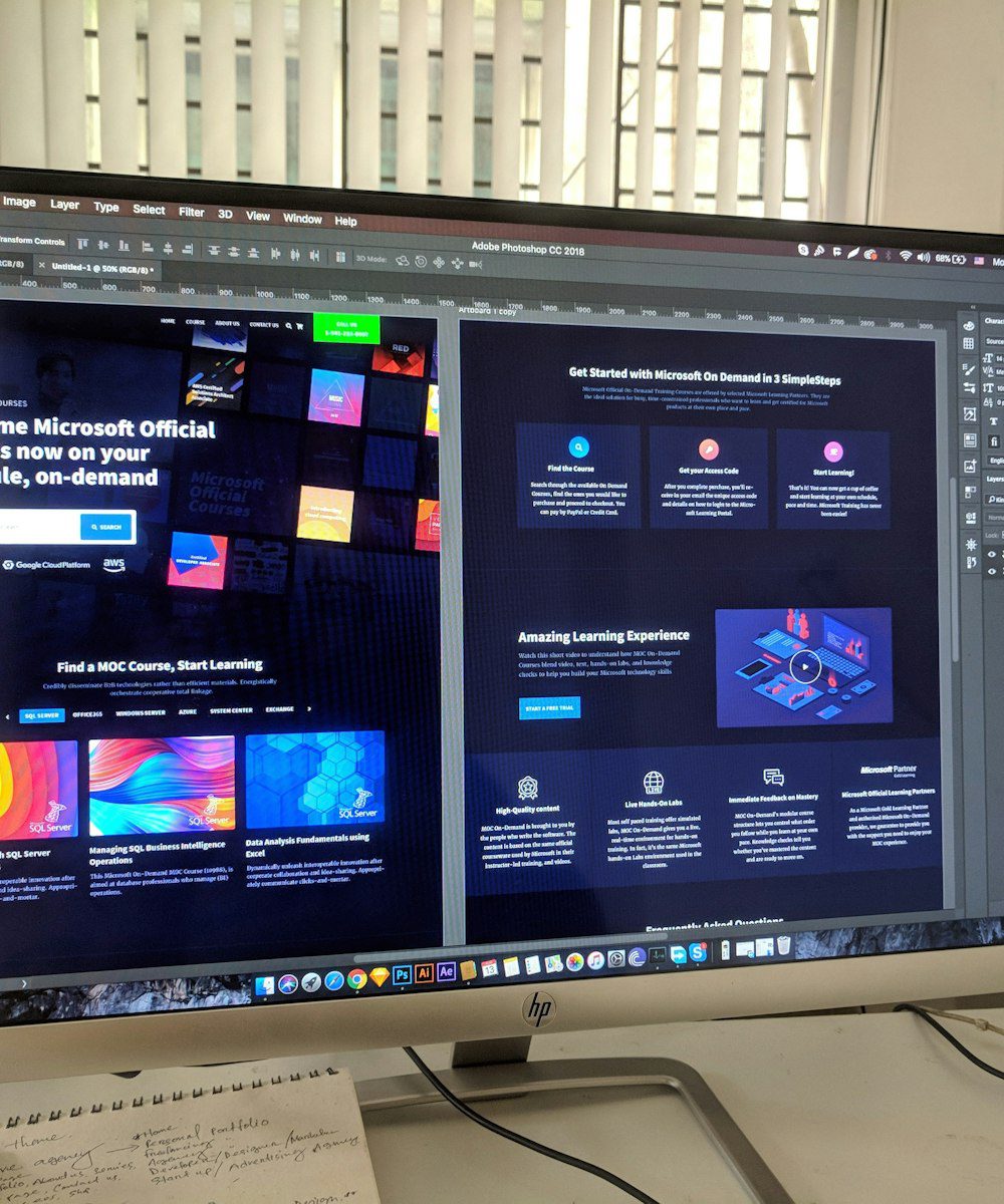 Maquette UX design interface utilisateur