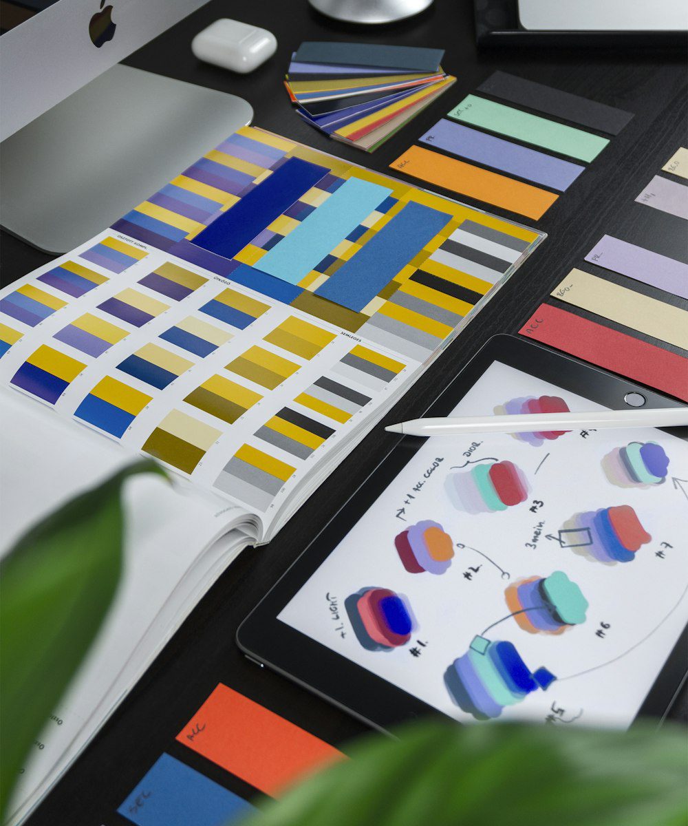 Moodboard branding identité de marque